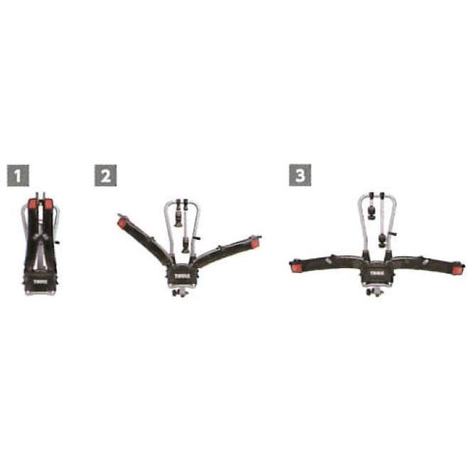 THULE - THULE サイクルキャリア 549 2台 リアドアマウントサイクルキャリア | THULEルーフキャリア輸入