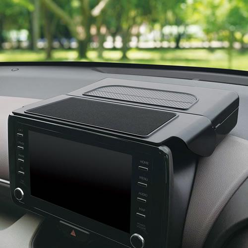 槌屋ヤック 車内用ディスプレイ裏収納BOX ZE-91 : カー用品卸問屋
