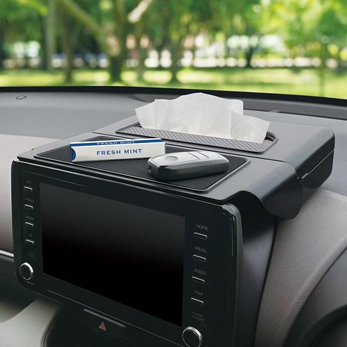 槌屋ヤック 車内用ディスプレイ裏収納BOX ZE-91 : カー用品卸問屋