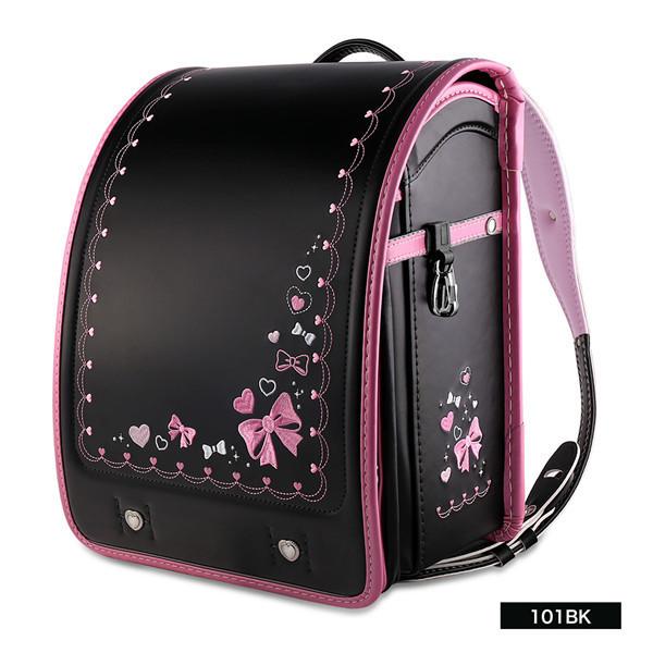 代引不可 ランドセル ソナタ ベリーピンク 刺繍 女の子 大容量 軽量