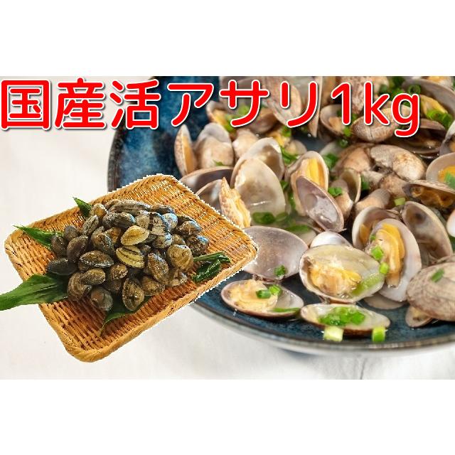 国産 アサリ 浅利 1kg : うまいさかなどっとこむ - 通販 - Yahoo!ショッピング