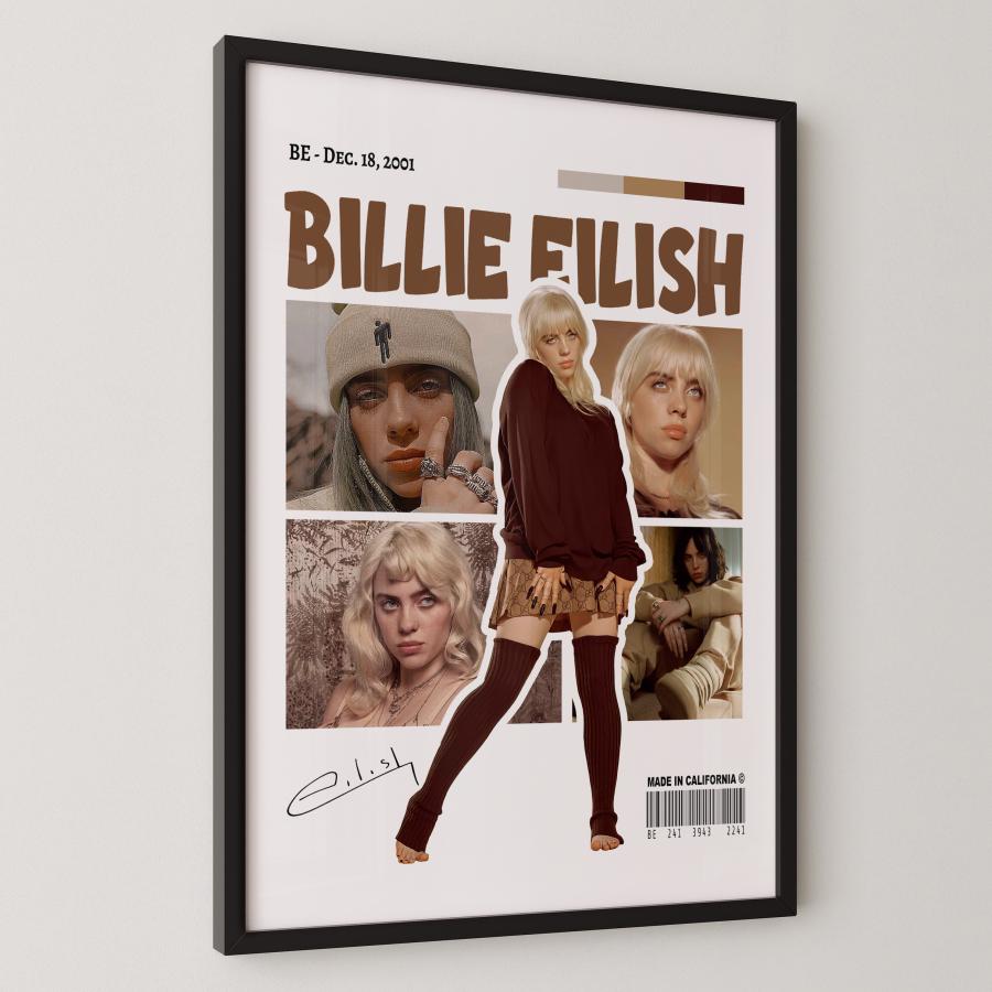 3枚セット アートポスター 【 Billie Eilish ビリー・アイリッシュ