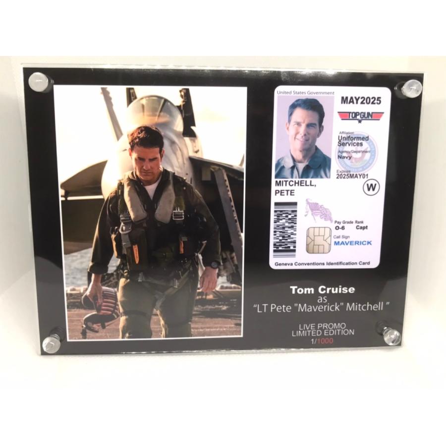 2枚セット【トップガン:マーヴェリック/IDカードフレーム】トム・クルーズ1＆2 2枚set【Top Gun:Maverick/トップガン マーヴェリック/IDカード