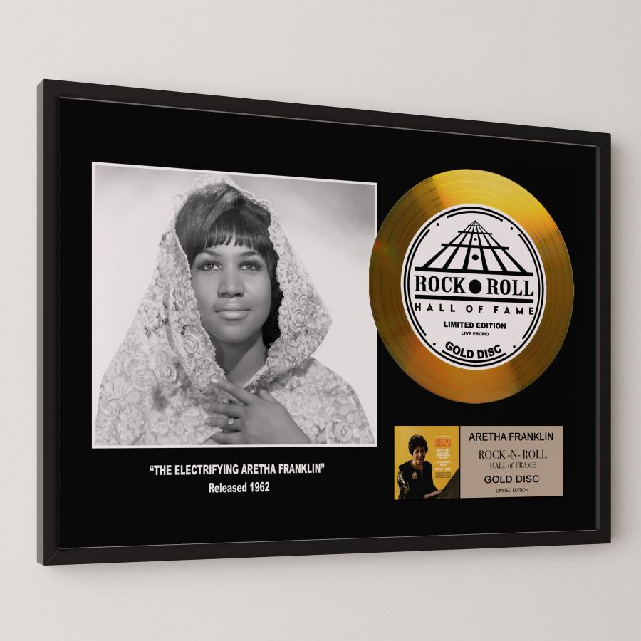 アレサ・フランクリン / Aretha Franklin The Electrifying gold disc