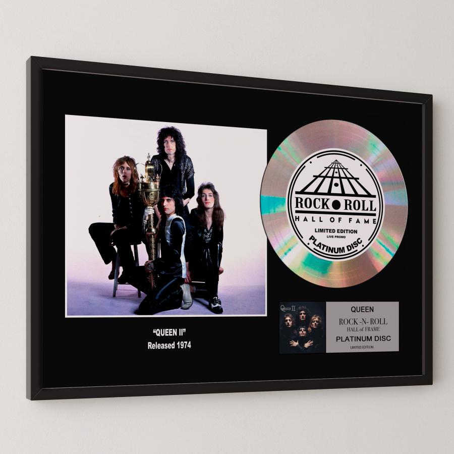クイーン Queen クイーンII II platinum disc album プラチナディスク