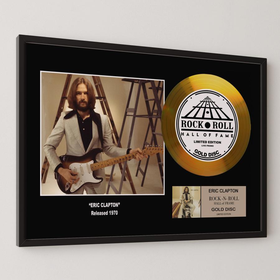 ゴールドCD/未開封✨ERIC CLAPTON / CLAPTON エリック・クラプトン Eric Clapton gold disc album 金 ゴールド
