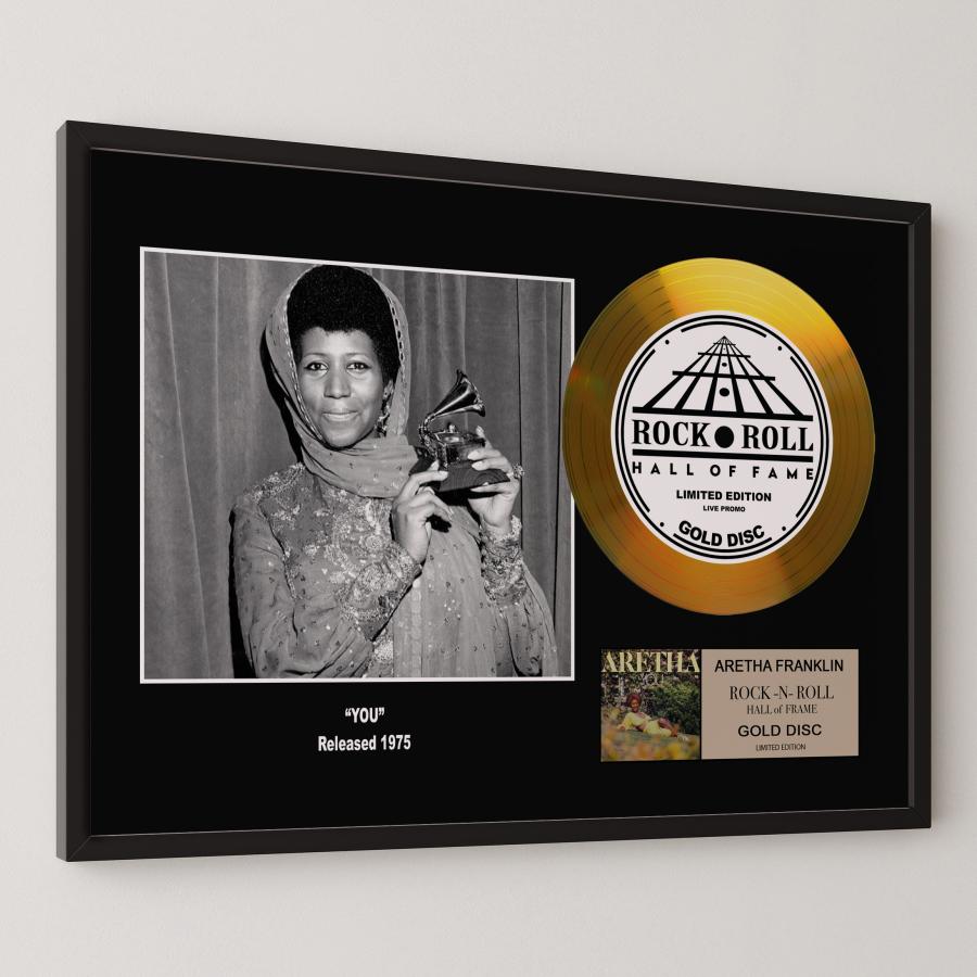 アレサ・フランクリン / Aretha Franklin You ユー gold disc