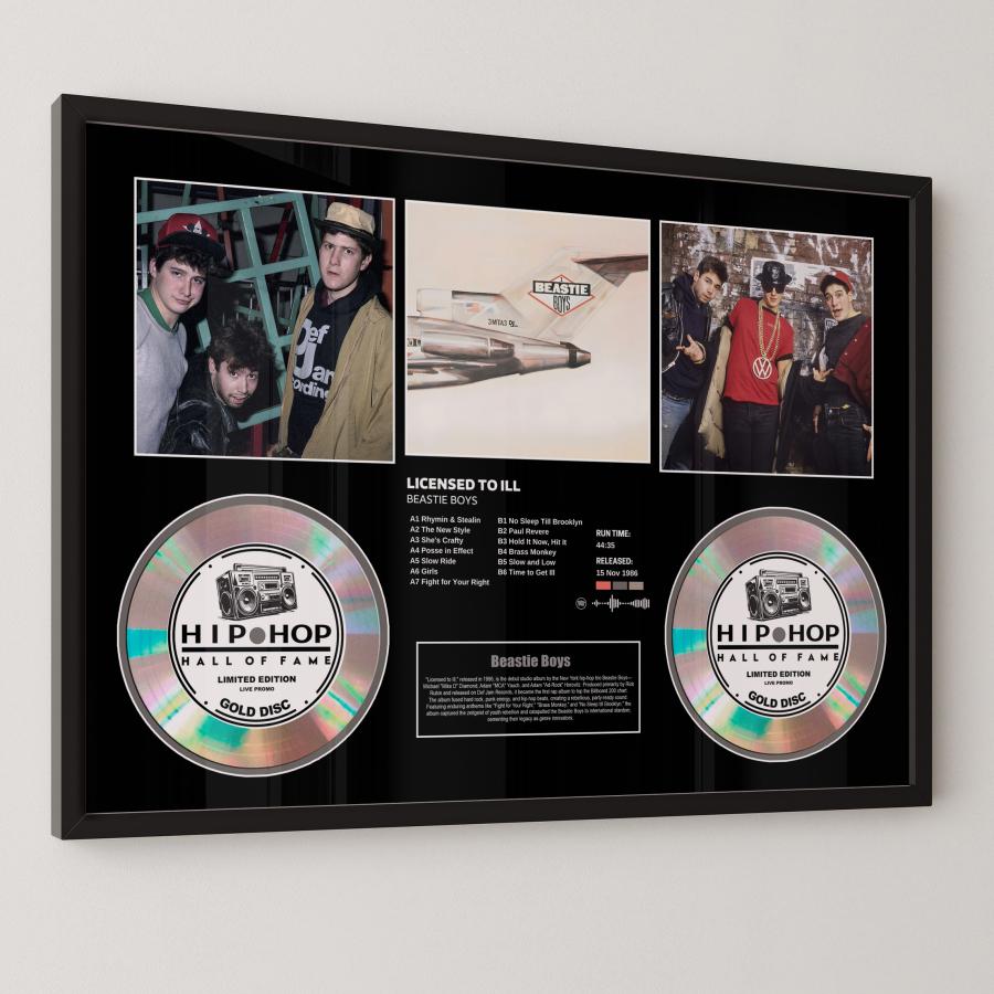 ビースティ・ボーイズ Beastie Boys 】Licensed To Ill セレブリティー