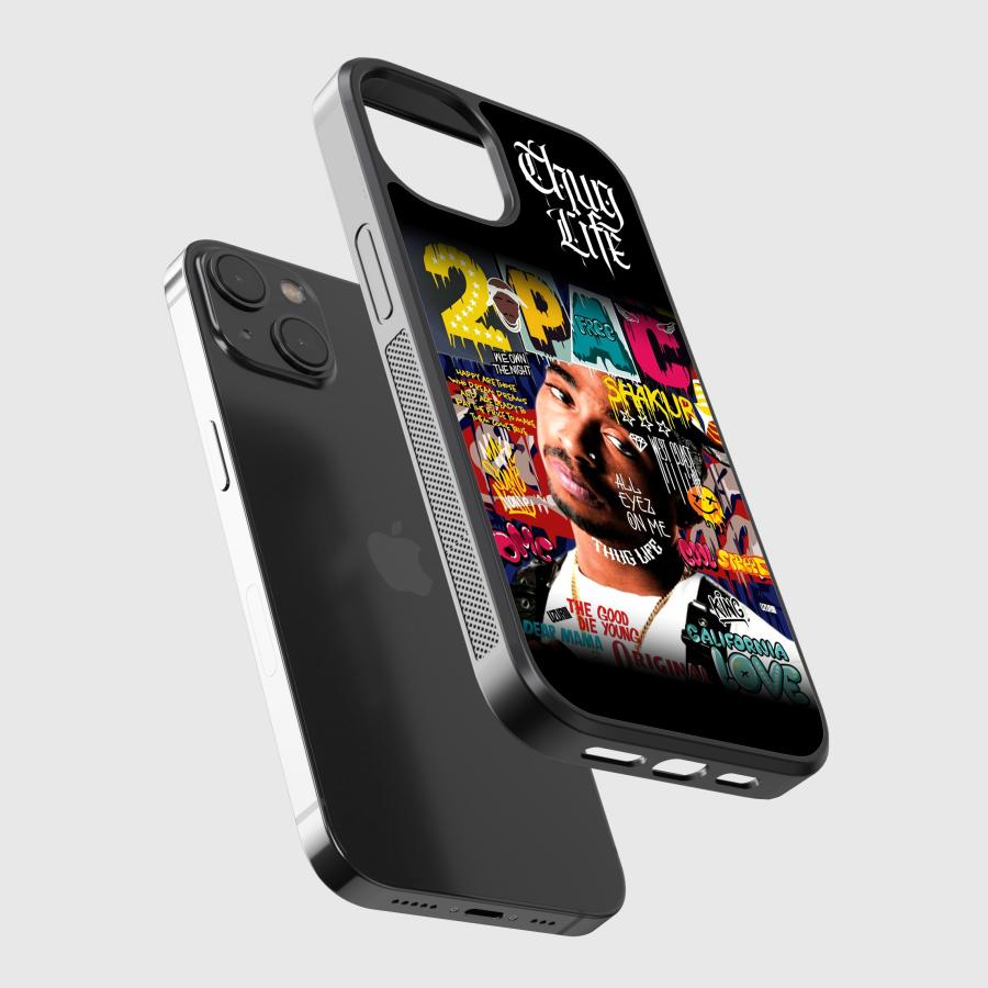 2パック/ 2Pac 】 ヒップホップ / ラップ /スマホ iPhone15 ケース