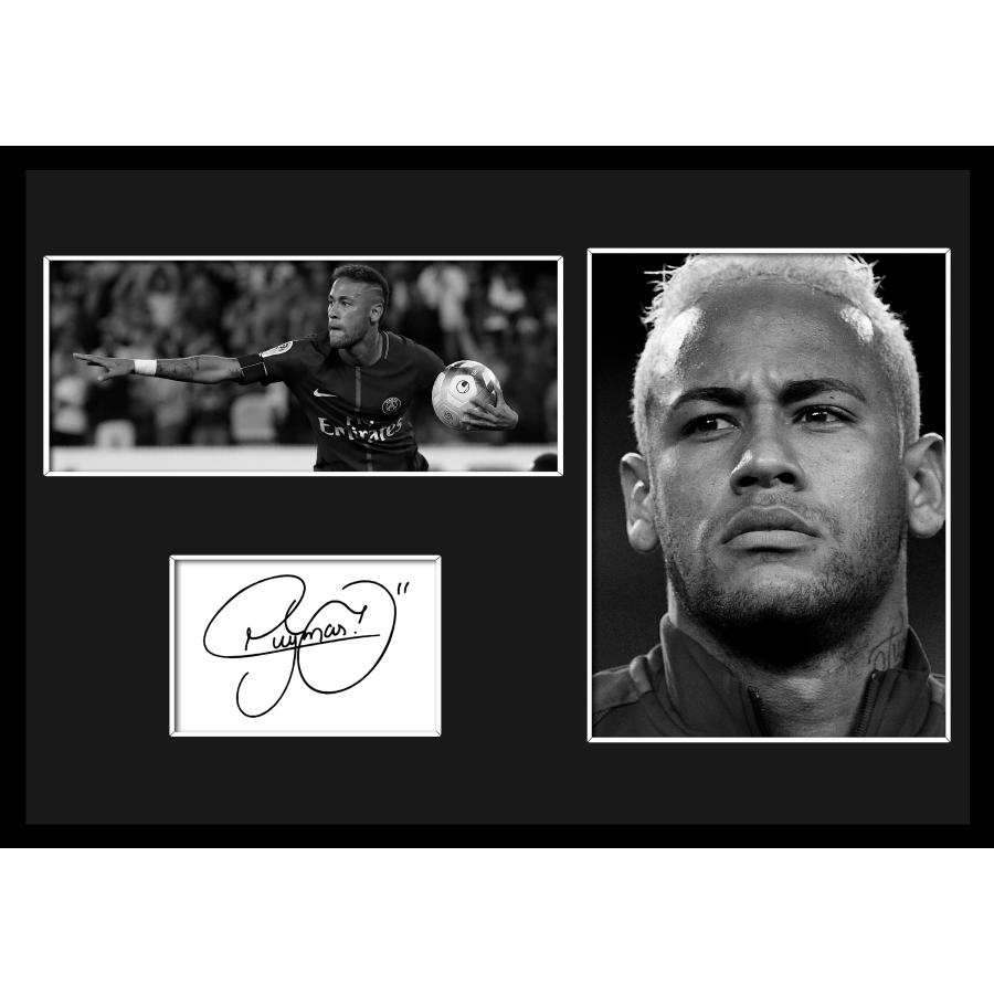 【Neymar/ネイマール】写真フレーム証明書付-1dc 10種類!Neymar/ネイマール/サインプリント&証明書付きフレーム
