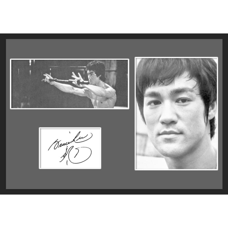 10種類!Bruce Lee/ブルース・リー/サインプリント&証明書付きフレーム