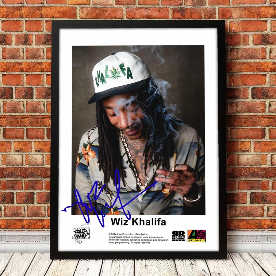 ヒップホップ ポスター 【 ウィズ・カリファ / Wiz Khalifa 】音楽