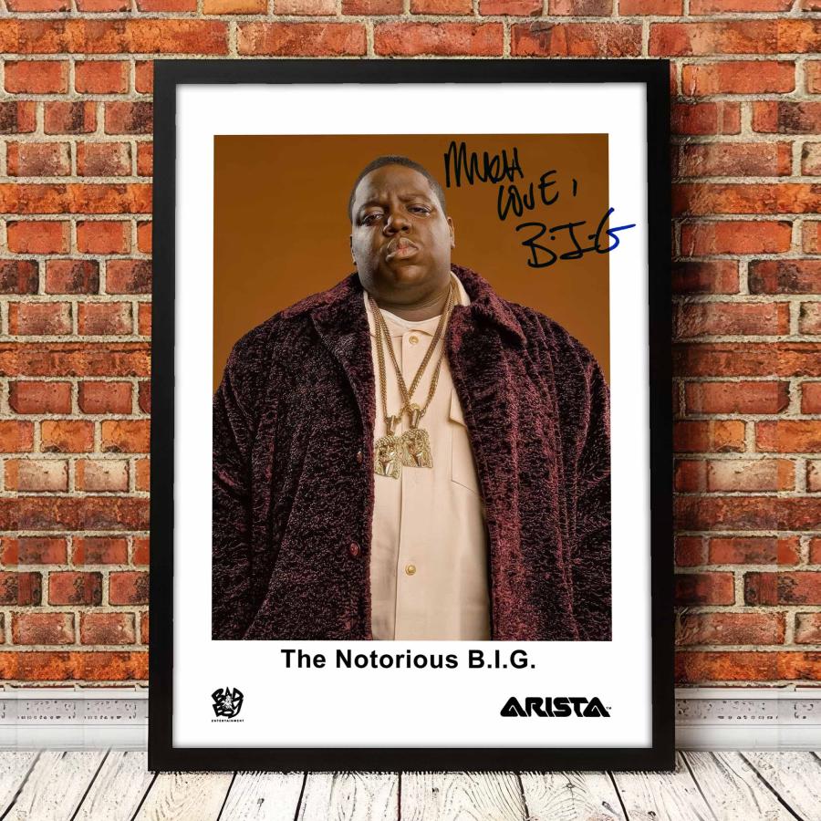 ヒップホップ ポスター 【 ノトーリアスBIG 】音楽 ミュージック