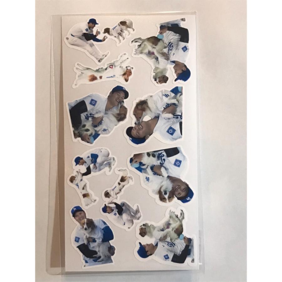 10枚 ステッカー ロサンゼルス・ドジャース【 大谷翔平 デコピン
