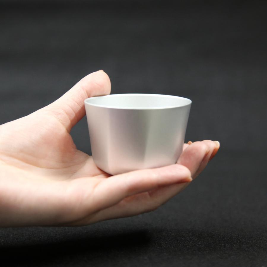 アルミ鋳物製ぐい呑み（TypeI）【ぐい飲み、日本酒、お猪口、盃