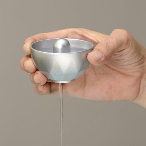 アルミ鋳物製十分杯「ほどほど」【ぐい飲み、日本酒、お猪口、盃