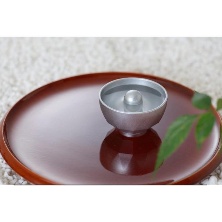 アルミ鋳物製十分杯「ほどほど」【ぐい飲み、日本酒、お猪口、盃