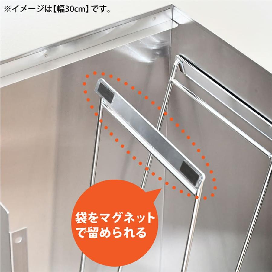 足立製作所 P10倍 ステンレス ダストボックス 45L | 2418 日本製