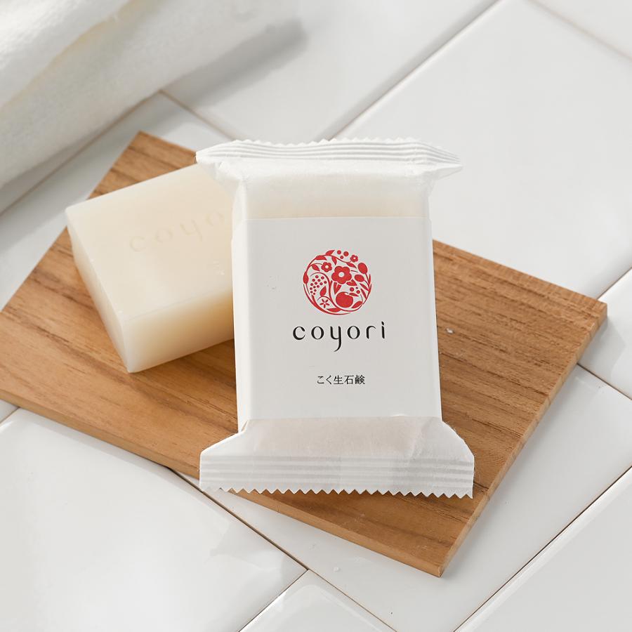 Coyori（コヨリ） こく生石鹸 70g エイジングケア 洗顔 石けん もっ