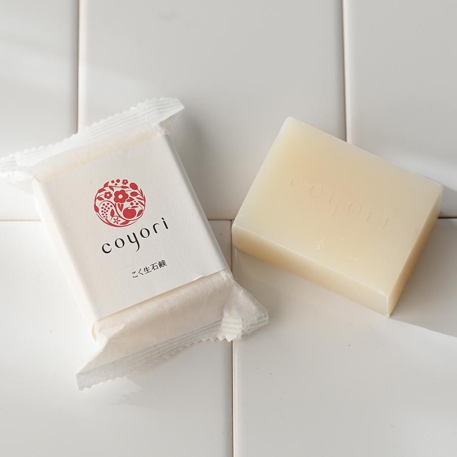 Coyori（コヨリ） こく生石鹸 70g エイジングケア 洗顔 石けん もっ