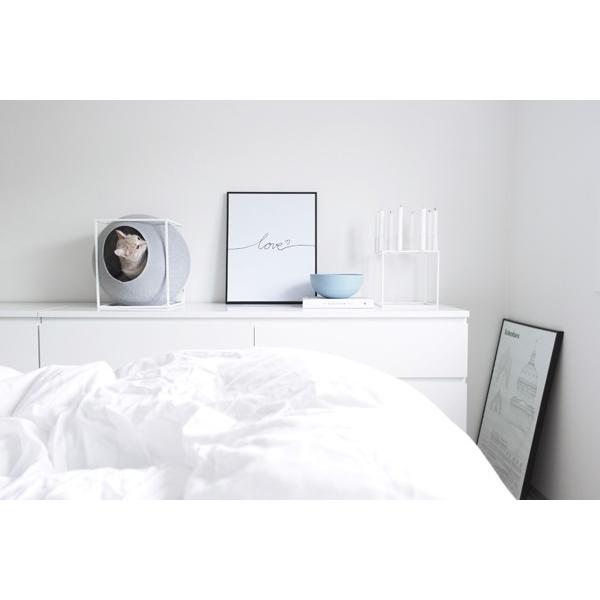 猫 猫用 ベッド ベット おしゃれ ドーム 猫ベッド 猫用ベッド おしゃれベッド ドームベッド ペットベッド／MEYOU THE CUBE 