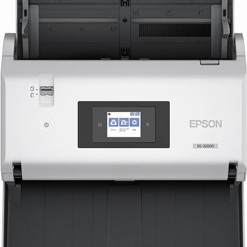 エプソン EPSON A3シートフィードスキャナー 90枚 分 2.7型カラータッチパネル DS-32000／DS32000 パソコン スキャナ ドキュメントスキャナ