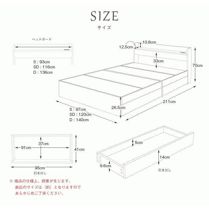 Ensembleポケットコイルマットレス付きベッド シングルサイズ | ベッド マットレスセット シンプルデザイン ワンランク上の寝心地 ポケットコイ_4