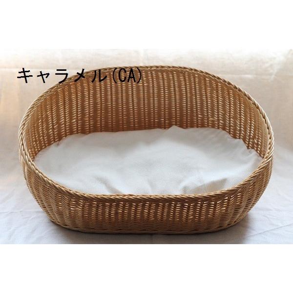 ラタンオーバルベッド | オールハンドメイド 天然素材ベッド キャットベッド キャット キャットハウス 籐 トウ ラタン ベッド ネコ 小型犬 クッシ_1