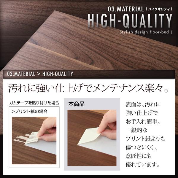 ダブル 棚・コンセント付き ベッド 国産カバーポケットコイルマットレス付き ベッド マットレス付き マットレス付きベッド マット付き マット付きベッド_3