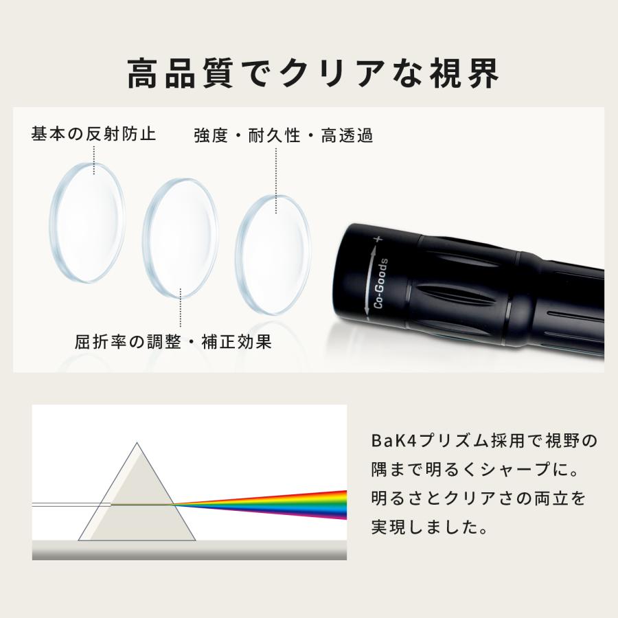 Co-Goods 単眼鏡(ライブ 専用10倍 )(軽量96g) スマホ レンズ 専用アイ