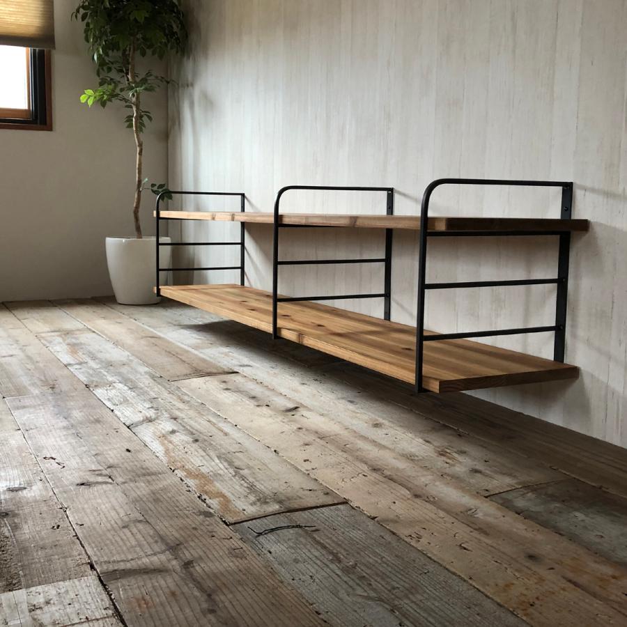 全6サイズ アイアン 棚受け 金具 ラック DIY スクエア ブラケット(吊り