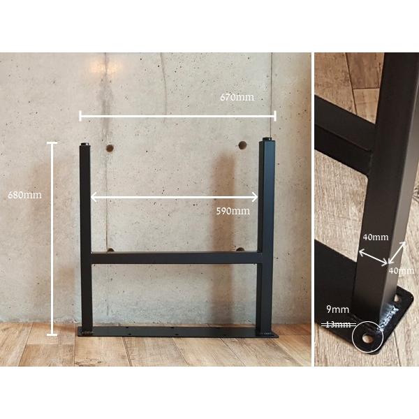 トロリーテーブル等のDIYに☆アイアンキャスター2個セット DRAW A LINE ドローアライン ソファーサイドラックセット SET