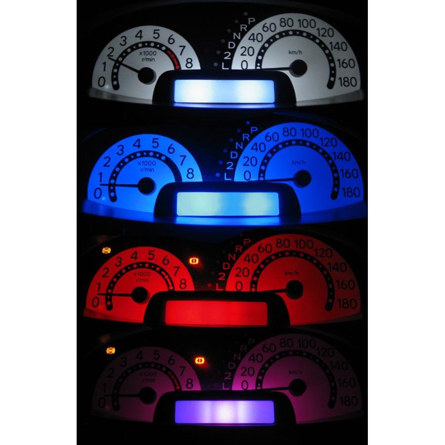 ファンカーゴ NCP20系 タコ有りメーター用LED照明 1台分セット｜co-ol