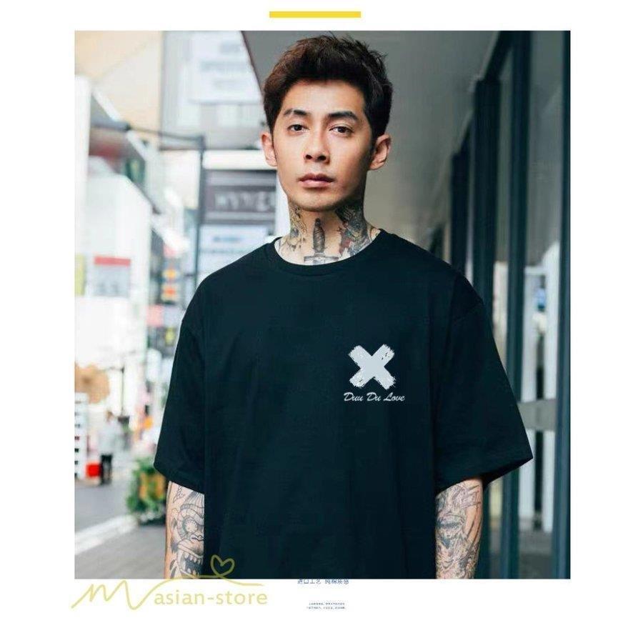 カットソー メンズ ゆったり ワイドtシャツ トップス 半袖 5分袖 クルーネック 大きいサイズ Tシャツ Tシャツ おしゃれ 着痩せ 夏服 日常感 プリント 夏 新作 適当な価格