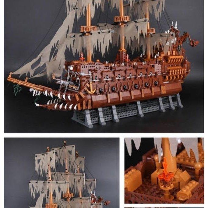 レゴ 互換品 フライングダッチマン号 海賊幽霊船 MOC パイレーツオブカリビアン クリスマス プレゼント 