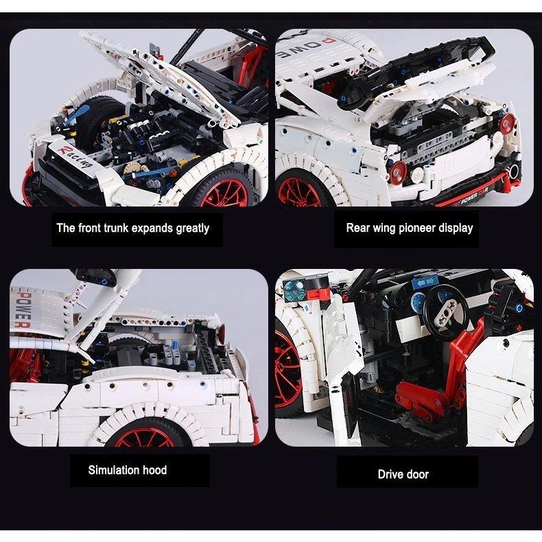 レゴ 互換品 GTR GT3タイプ スピードレーシングカー スーパーカー テクニック クリスマス プレゼント 