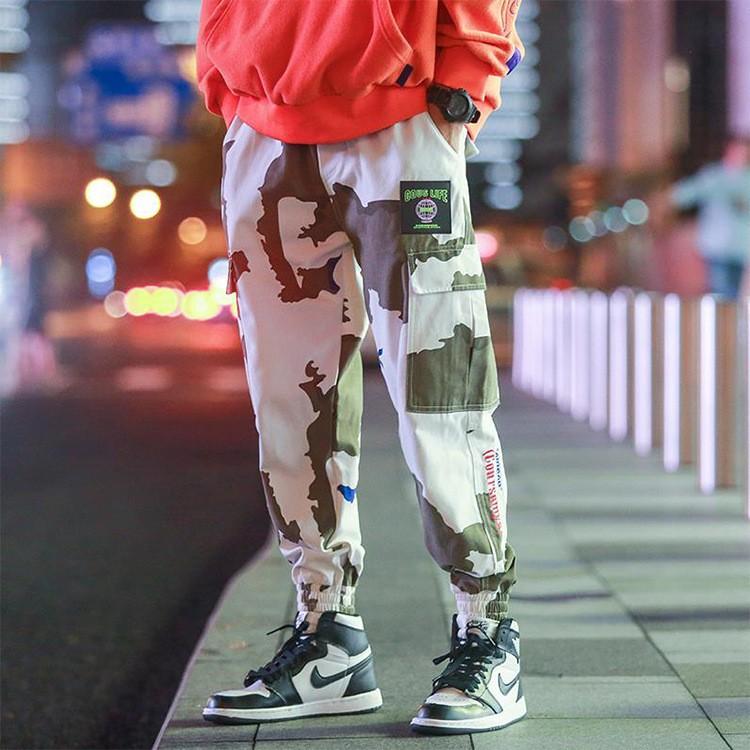 ミリタリー パンツ 迷彩柄 ユニセックスメンズ レディース 大きいサイズ 軍パン ヒップホップダンス 衣装 カーゴパンツ ゆったり ストリート 大人 優先配送