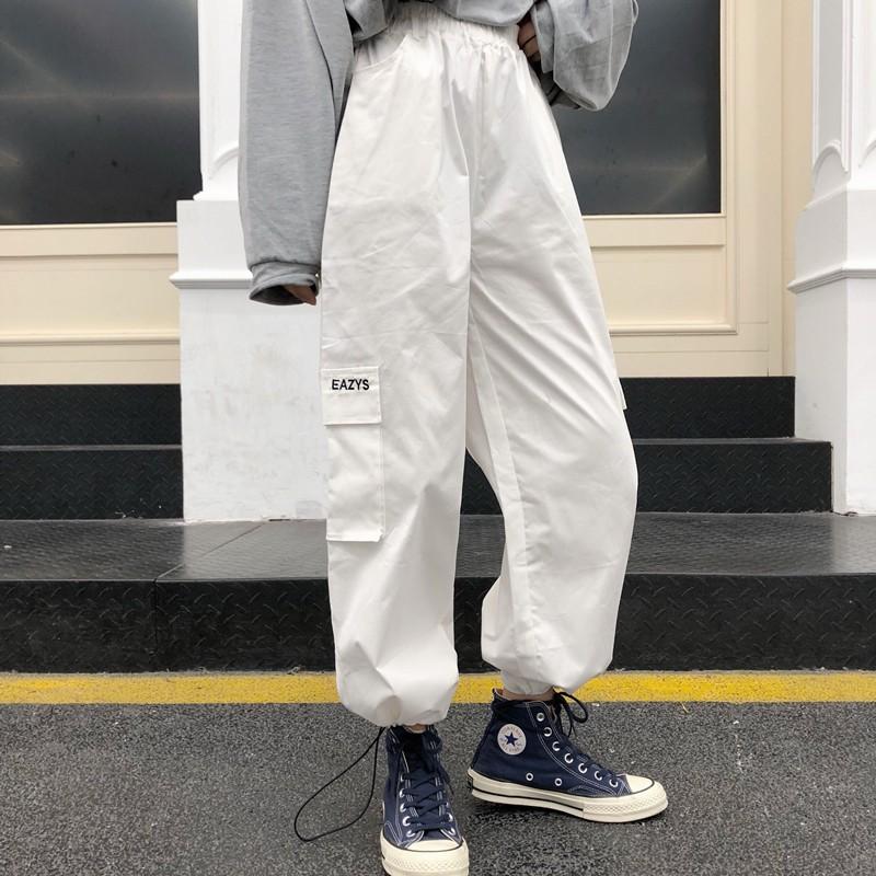 カーゴパンツ レディース メンズ ミリタリーパンツ ワイドパンツ スポーティ ダンス イージーパンツ ストリート風 個性的 原宿系 19drxh コーティーヤ 通販 Yahoo ショッピング