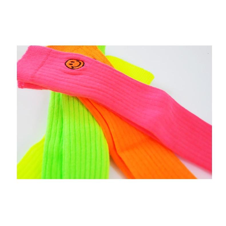 蛍光色 キッズダンスソックス ヒップホップ チアダンス 靴下 子供 男の子 女の子 発表会 通学 イエロー グリーン ピンク オレンジ ダンスソックス ハイソックス 19xwt85 コーティーヤ 通販 Yahoo ショッピング