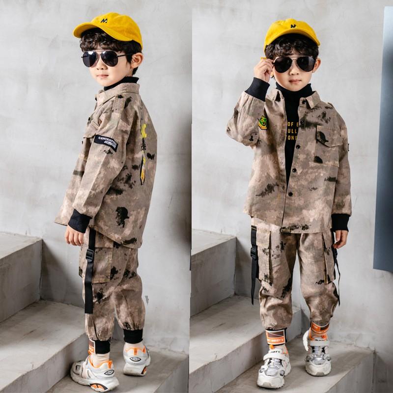 2点 韓国子供服 キッズ 迷彩 セットアップ 男の子 キッズ アウター 子供用 トップス 春秋服 ジャケット 19zgf08 コーティーヤ 通販 Yahoo ショッピング
