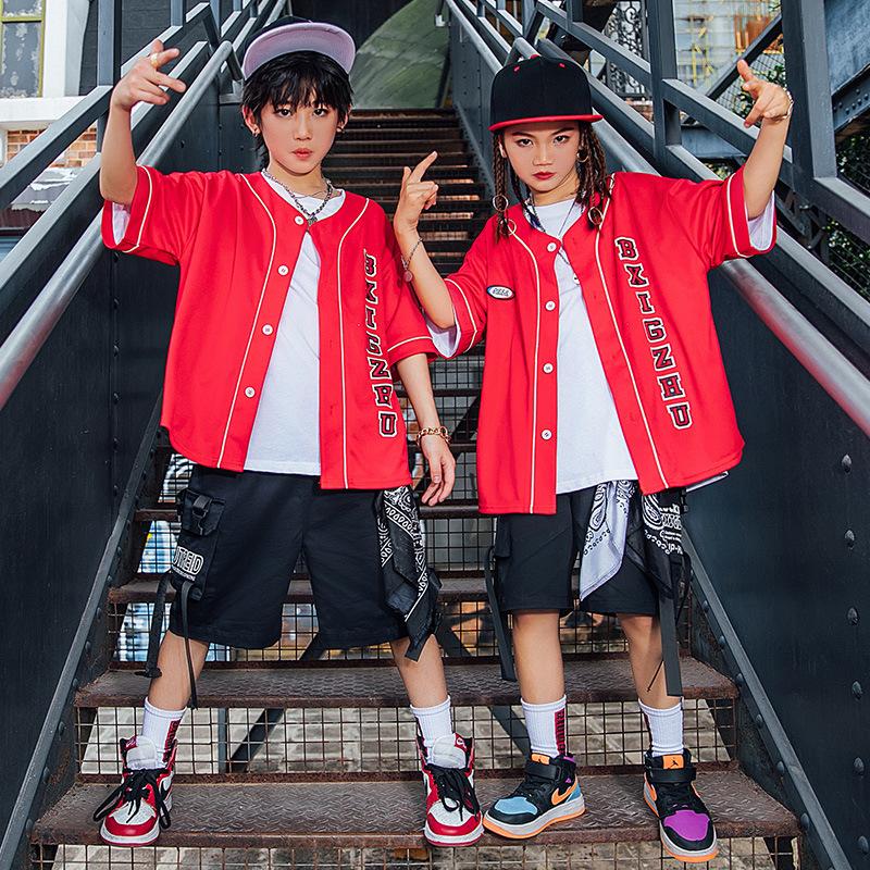 在庫あり ダンス衣装 ヒップホップ 男の子 女の子 韓国 Hiphop 上下セット キッズダンス衣装 子供服 応援団 ステージ衣装 Jazz 体操服 練習着 チアガール 団体服 Tシャツ Materialworldblog Com