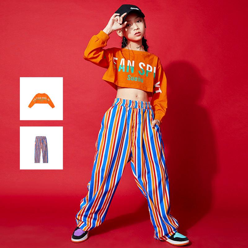 キッズ ダンス衣装 セットアップ ヒップホップ 子供 HIPHOP トップス パンツ 長ズボン 長袖 虹柄 へそ出し 女の子 ジャズダンス 練習着 チアガール 演出服 :21zlj00:コーティーヤ - 通販 - Yahoo!ショッピング キッズ ダンス衣装 セットアップ ヒップホップ 子供 HIPHOP トップス パンツ 長ズボン 長袖 虹柄 へそ出し 女の子 ジャズダンス 練習着 チアガール 演出服 :21zlj00:コーティーヤ - 通販 - Yahoo!ショッピング