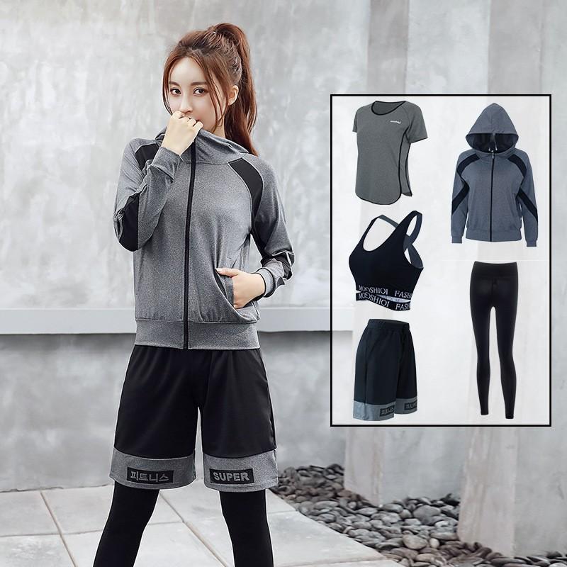 スポーツウェア レディース ヨガウェア 4点セット 上下セット 5点セットウェア トレーニング ジム フィットネス M Xxxl ジャージ 伸縮性 通気 吸汗速乾 母の日 Xm13 コーティーヤ 通販 Yahoo ショッピング