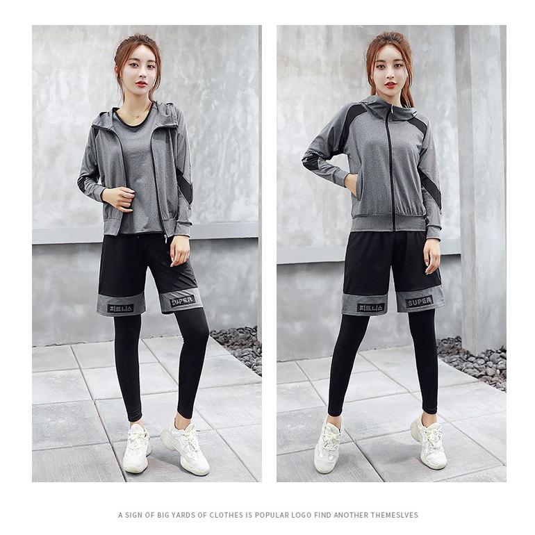 スポーツウェア レディース ヨガウェア 4点セット 上下セット 5点セットウェア トレーニング ジム フィットネス M Xxxl ジャージ 伸縮性 通気 吸汗速乾 母の日 Xm13 コーティーヤ 通販 Yahoo ショッピング