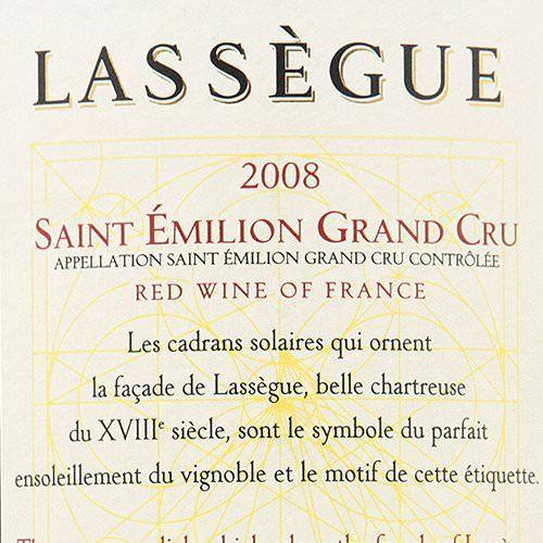 LASSÈGUE 2008 赤ワイン 楽天市場】シャトー ラセグ 2008の通販