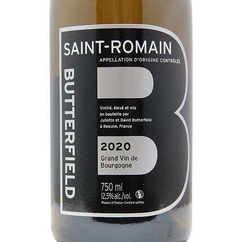 白ワイン サン ロマン 2020 バターフィールド｜co2s｜04
