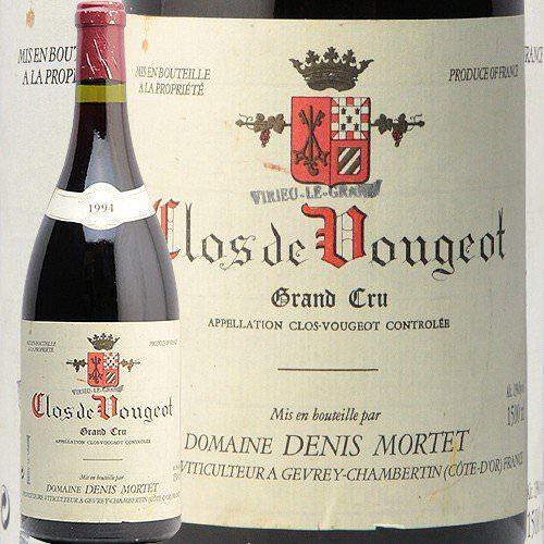 現品発送 赤ワイン クロ ド ヴージョ グラン クリュ 1994 ドニ モルテ マグナム 1.5L 【CEG1316808748】(46174円)