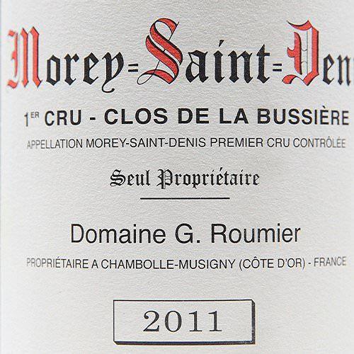 白ワイン モレ サン ドニ 1級 クロ ド ラ ブシエール 2011 ジョルジュ ルーミエ