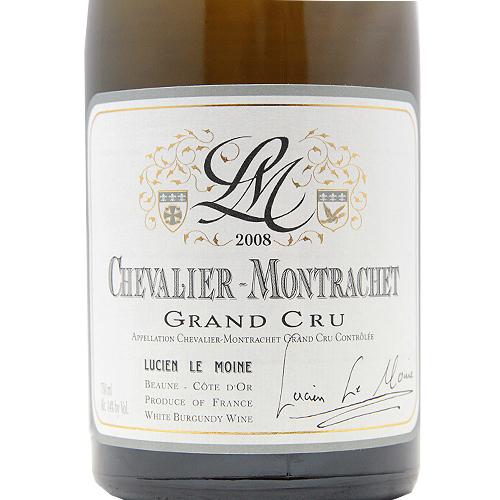 白ワイン シュヴァリエ モンラッシェ グラン クリュ 2008 ルシアン ル モワンヌ ワイン