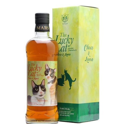 ザ・ラッキーキャット チョコ＆ルナ 700ml 50.0% 本坊酒造 正規品